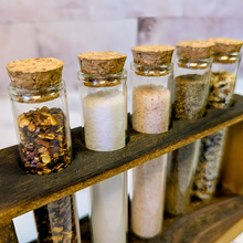 Load image into Gallery viewer, Recipe Box & Spice Rack Bundle