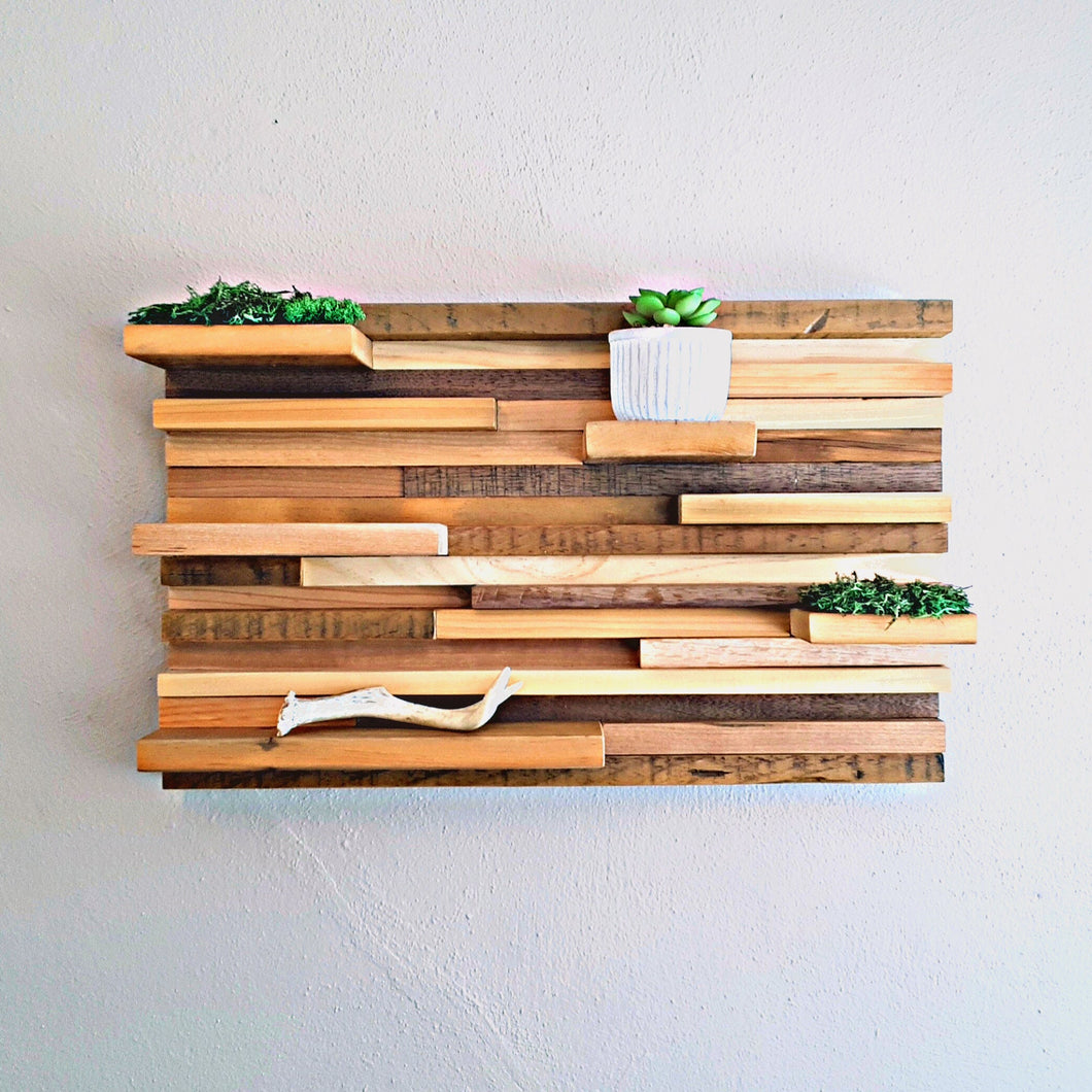 Reclaimed Wood Shelf