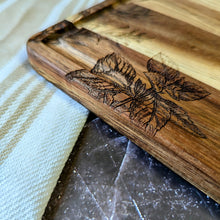 Load image into Gallery viewer, Herbs Acacia Wood Cutting Board
