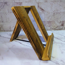 Load image into Gallery viewer, Reclaimed Wood Cookbook Stand
