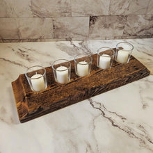 Load image into Gallery viewer, Barn Beam 5 Votive Candle Holder
